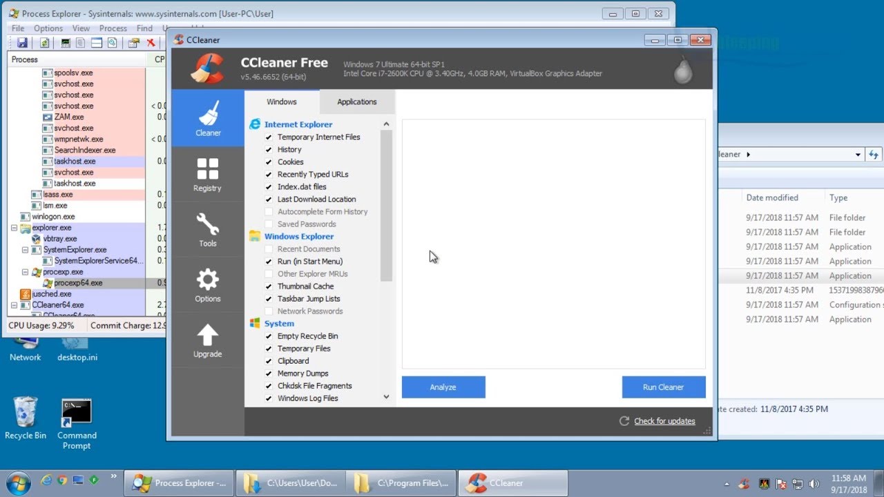 Ccleaner can